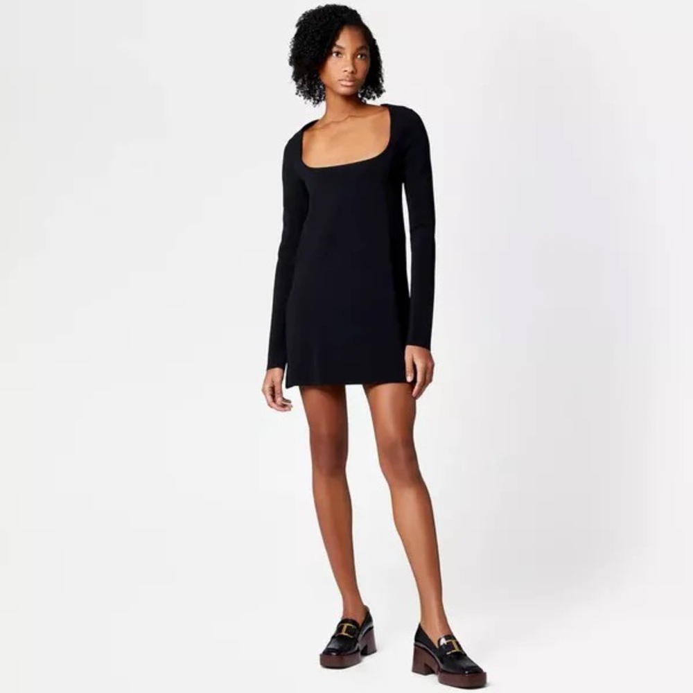 TOD’S Knit Black Mini Dress (NEVER WORN)
